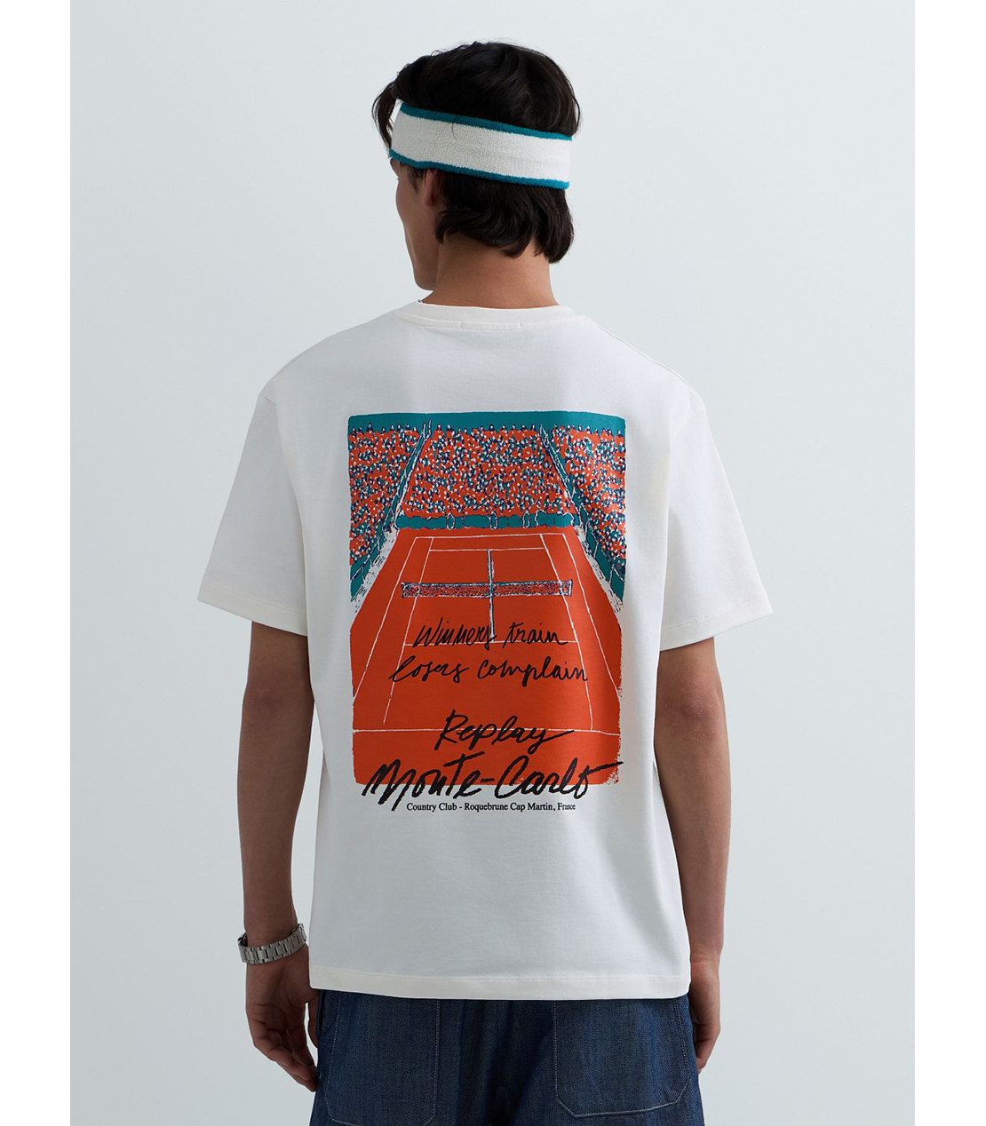 REPLAY × Monte Carlo Country Club オーバーサイズ Tシャツ